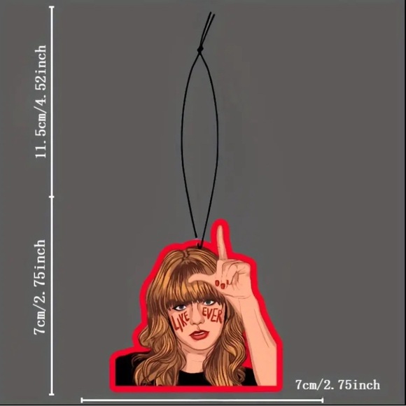 2 Taylor Swift  Car Air Fresheners - Brand New - Picture 3 of 4